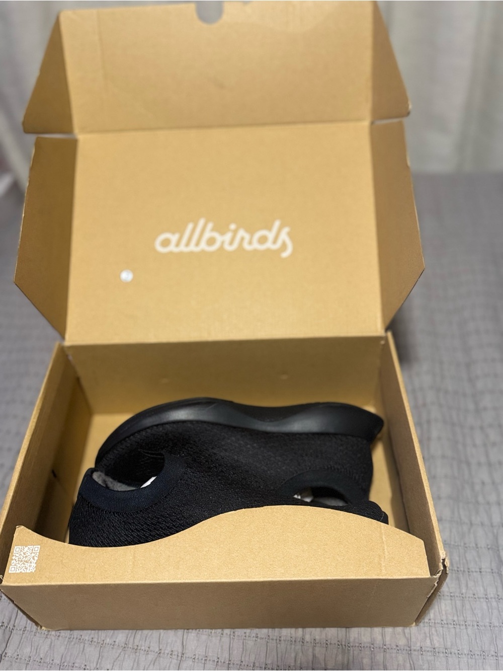 Allbirds Tree Dasher Relay, Natural Black, Men's 8, New in Box - Picture 7 of 8